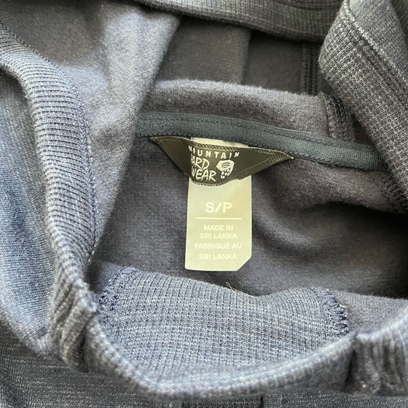 Mountain Hardwear Women Firetower Long Sleeve Hoody Navy Size Small - Picture 8 of 8